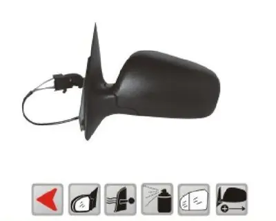 VIEWMAX VM604PAL Sol Ayna Komple Manuel Icten Ayarlı Boyanır Tıp - Genıs Acılı  Skoda Fabıa 98-07  6Y1857501BNGRU 3320026 71013715 7625813 24299001 10694831 6137522 5402041137522P 75141023 54114701