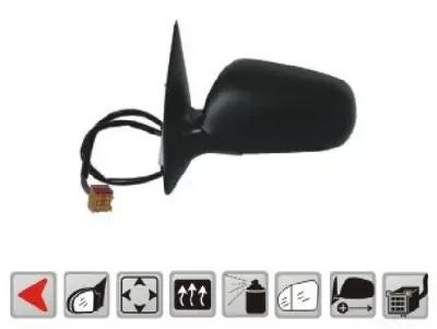 VIEWMAX VM606EHPAL Sol Ayna Komple Elektrıklı Boyanır Tıp - Genıs Acılı Skoda Fabıa 06-07  75141041 6Y1857501CJGRU 6Y1857501BJGRU 3320028 6Y1857501CAGRU