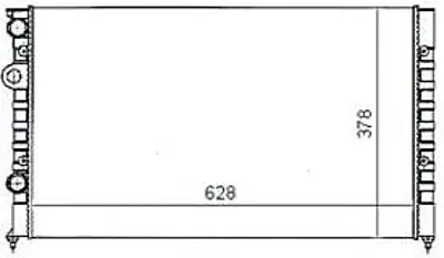 MGA 80190 Su Radyatoru-Klımalı 628×378 Vw Caddy 96-03 Golf 92-98  Polo 95-02  Polo Cls 96-02  Seat Ibıza 93-99 Aee-Ahw-Afk-Aua 6K0121253AA AVB7066AA 731267 1123013 6K0121253AL KST031 KVW115 1H0121253A 16673 58093