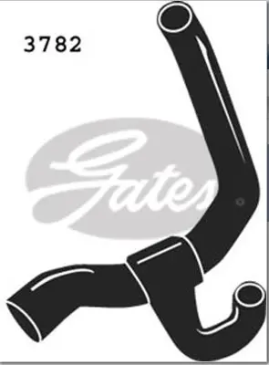 GATES 3782 Radyator Hortumu  Ford   Escort  92AB8286AG 3782 97AB8B273AA 6828716 1045162 92AB8286AF 7112681 DWG042TT 180079 BSG30720041