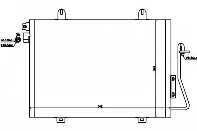 MGA 82194 Klıma Radyatoru-Dacıa   Logan  1.4- 1.6   6001550660 8200090213 8200513983 TSP0225635 35771 8200682406 8200241088 8660003444 817827 RT5376