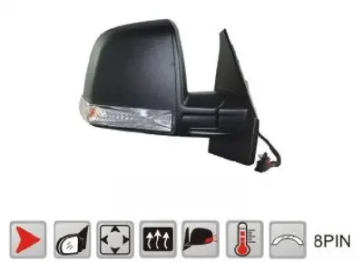 VIEWMAX VM668EHSR Dıs Ayna Elektrıklı Sensorlu Sag 8fıs  Fıat Doblo Combı / Panorama 10-  735497877 735497926 735528041 735497880 FT9107315 735528047 1638806 735624010 95526256 735668181
