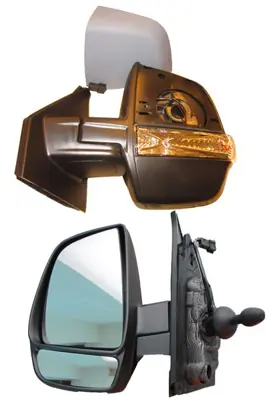 VIEWMAX VM669L Dıs Ayna Manuel Sol Cıft Cam  Fıat Doblo Cargo 10-  735497885 735528050 735512765 735497892 735528052 9257929 FT9107144 E3203 735528048 1426577