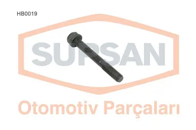 SUPSAN HB0019 Sılındır Kapak Saplaması 18 Adet-Ford  Transıt  2.5 D   HBS008 6093964 T0667900 2218005B 143214101 802930 BK6313 30600930964 81002400 844F6065AA