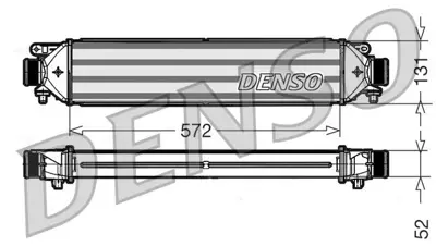 DENSO DIT09109 Turbo Radyatoru  Fıat   Doblo 1.6 2.0jtd 09-  51833975 DIT09122 RA8360150 96615 50532811 30791 51833106 8ML376900431 60174392 RA8360151