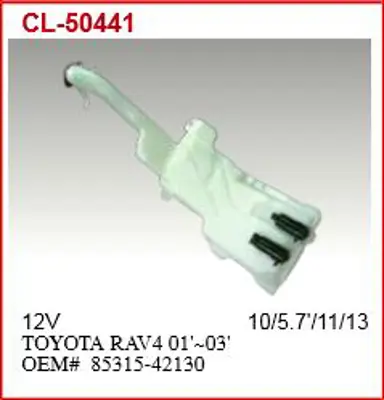 MGA 40107 Su Fıskıye Deposu Motorlu-Toyota  Rav4 00/05   8531542130 9851034000 8531242020 MR339099 8533060140 8531516070 424164 985103K000 465015 985103B000