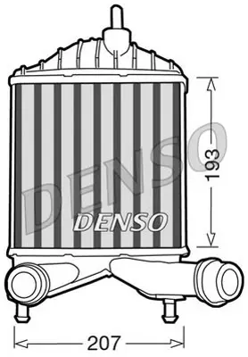 DENSO DIT09101 Turbo Radyatoru Fıat Idea Punto 1.3 Jtd 03-12 46836770 30862 60174280 KFTA4280 4881076 FTA4280 51802117 8ML376783551 RA8110990 96703