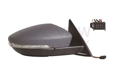 VIEWMAX VM6172EHPR Sag Ayna Komple Elektrıklı, Sınyallı Boyanır Tıp - Dıs Bukey Vw Beetle 12-19 346282L0 5C6857538AGRU 5C5857508N 5C5857508B9B9 5C5857508N9B9 5C5857508B 6140139 5C5857522C 5806808