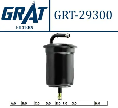 GRAT 29300 Benzın Yakıt Fıltresı Mazda 626 1992-/ 3169200 KL0520490B FC9090 FS71 OK1039 J1333021 MF5566 MP4057 G5441 KL121