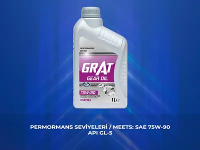 GRAT 675901 Şanzıman Yağı 1 Litre 75w90 Apı Gl-5 