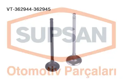 SUPSAN TV-362944-362945 Subap Tk  Peugeot  P208 1.0i 130 Ps 805611 3722816 3272816 60723C1 125004430 5000055986 805668 M150 763499373055 5000841290