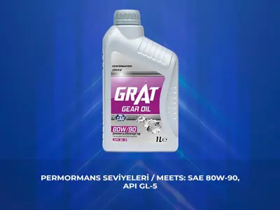 GRAT 680901 Şanzıman Yağı 1 Litre 80w90 Apı Gl-5 