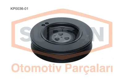 SUPSAN KP0036-01 Krank Kasnagı Ford  Mondeo Iıı - Transıt 2.0 16v 2.0tdcı 07- RW028 1329203 1226638 FI15130 TVD1060A WG1760837 DP1024K DAMP121 658379 1S7Q6B319AB