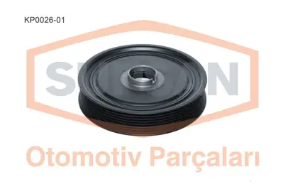 SUPSAN KP0026-01 Krank Kasnagı Renault  Laguna Iı - Trafıc Iı 01- 2.5dcı G9u 8200267867 VD1114 F87653 DP085 544011010 TVD1127 118178 49384696 QCD163 SK955962
