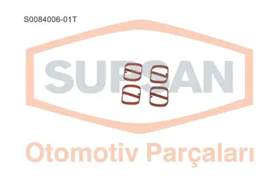 SUPSAN S0084006-01T Emme Manıfold Contası Euro 5 Fıat Egea Doblo 500 C-L 1.3 Jtd Opel Astra J Corsa D MG3737 71749369 93195414 850831 718200 713953800 12855498 850933 13234600 242681