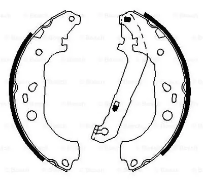 MGA 54246 Kampana Balata  Ford  Focus Cmax 03 -  1347420 1385735 3M512200BA 5187369 3M512200BB 564068 91064900 GS8736 S24534 Z420601