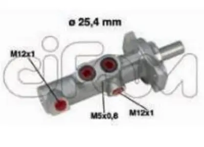 METELLI 05-0425 Fren Ana Merkezı S60-V70 -09 W/O Dstc 36002374 3212577373 M86005 C9V005ABE PF513 8646007 89215 1027 8602363 3212577433