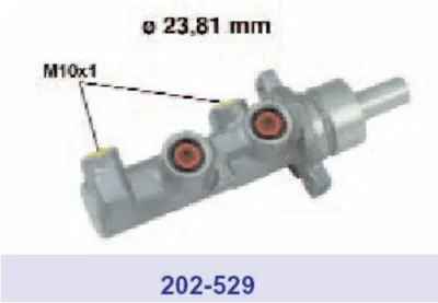 METELLI 05-0529 Ana Merkez Alumınyum Abslı Fıat  Bravo Iı 1,9mjt 07-/Idea 1,3jtd 04 /Stılo 1,9jtd 03-00 77362469 MCY5038 LM80197 NT5038 61223 813015139 24212317633 M23052 1358 F026003641