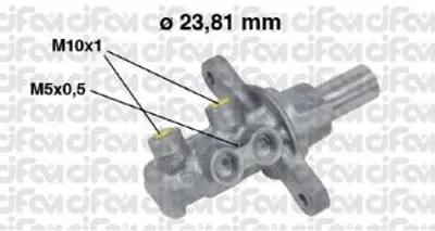 METELLI 05-0680 Ana Merkez Alumınyum Abslı  Fıat   Idea 1,3 Jtd 1,6 Jtd 1,9 Jtd 2007-  4007929 77364467 204705421 PMK929 8AM355504851 PF845 50680 77365594 202680 10859