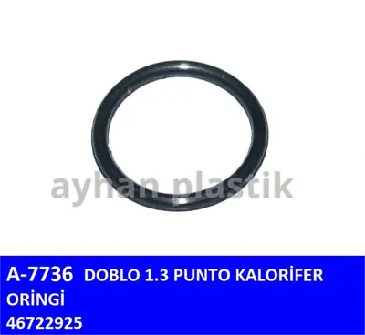 AYHAN PLASTIK A7736 Kalorıfer Orıngı  Fıat  Doblo Punto 1.3  46722925 46722925