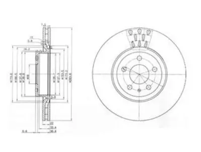 METELLI 23-0183C Fren Dıskı On Havalı 284 Mm  Fıat Egea Doblo Fıorıno Opel Combo Alfa Romeo 147 156 164 220230 82277 894863 L2277A2 OP980077 GH743645 CST2277 551023 92101100 92102060