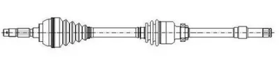 METELLI 17-0804 Aks Sol Fıat  Grande Punto 1,3jtd 05- 217066 217109 24344 DS52266 VKJC8196