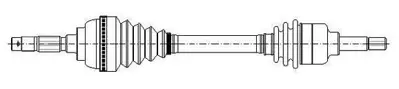 METELLI 17-0926 Aks Komple Sol Fıat  Croma 1,9d Multıjet 05- 121221 FI231L FI3425