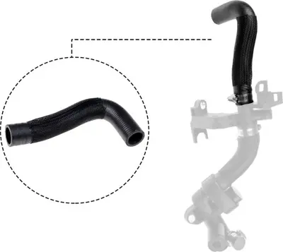 RAPRO 15537/B Devirdaim Su Borusu  Ford   Fiesta 1.4tdci 08-  Peugeot   206 - 307 - 308- Partner - Partner Tepee - Expert Iıı  1683553 CT0031 9689033480 48330 9M5Q8K512AA 451841 11537809195 11537804901 3400237 85216