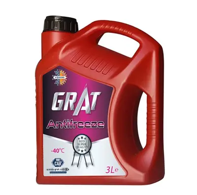 GRAT 821205 Eco-Super Kırmızı Serı 3 Lt Organık  %50 -- -10-13°c / %100  40°c 