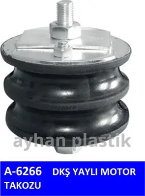 AYHAN PLASTIK A6266 Motor Takozu  Yaylı Tıp   Fıat 131  85008575 7122210 FIEM004 8106934 6106712