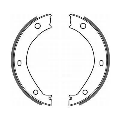 MGA 54265 El Fren Balatası Pabuc Bmw  E34-E32-E28-E38 34411155523 2715638 Q0621 91049300 FSB272 10314978 3013703052 OJD0621 950621 1337P0016