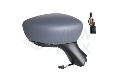 VIEWMAX VM6145EBPSR Sag Ayna Komple Elektrıklı,Isıtmalı Katlanır, Astarlı Kapak  12h11p Rh Renault Clıo 18- 963011136R 261603998R 963747201R 963654973R 4420818 34608VJ4 6144186 963658306R