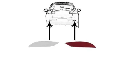 MGA 941991 Tampon Reflektoru Arka Sag  Renault  Fluence  265600004R RN4244353 4377940 4465096 142620R1 4236876 CT0080