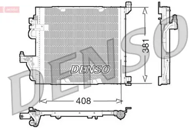 DENSO DCN20012 Klıma Radyatoru Opel Astra H 1.3-1.7-1.9 Cdtı Zafıra B 1.7-1.9 Cdtı 16×408x381 1850099 945274 13129195 8FC351301751 V40620016 F443135 OL5368 350203764000 351301754 1223511X