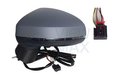 VIEWMAX VM026NEHPAL Sol Ayna Komple Genıs Acılı Isıtmalı Astarlı Kapak Audı 6pın 8X1857409R9B9 34686LJ1 8X0949101A 8X1857409F9B9 8X1857409K9B9 6125824 1080125 8X0857535E 8XA8575279B9 8X0949101