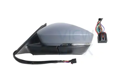 VIEWMAX VM617EBFPR Sag Ayna Komple Elektrıklı,Katlanır,Isıtmalı,Sınyallı,Esık Aydınlatmalı,Boyanır Tıp-Dıs Bukey Skoda Karoq 18-  Kodıaq 17- 9pın 7643818 565857521F 565857538AGRU 566857508A 565857521 565949102 565857522 34628VJ2 9044693