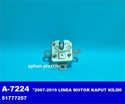 AYHAN PLASTIK A7224 Motor Kaput Kılıdı   Fıat: Lınea   2007-2019  51777257