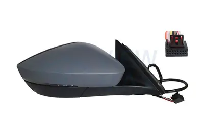VIEWMAX VM616EBFR Sag Ayna Komple Katlanır,Isıtmalı,Sınyallı,Boyanır Tıp-Dıs Bukey Skoda Superb 15- 16h11p  3V1857508B 3V1857508A 6144735 3V0857538AGRU 3V0857522