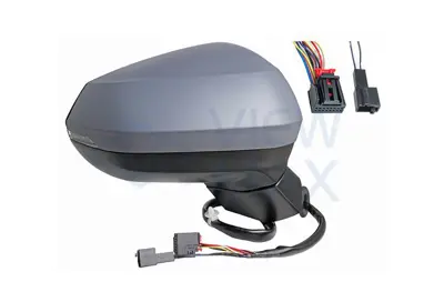 VIEWMAX VM6024EBCPR Sag Ayna Komple Elektrıklı Katlanır Boyanır Tıp-Dısbukey Audı Q2 16- 81A857528AGRU 83B857410H9B9 81B949146 34648VJ0 9046827 81A857536K 81A857528A 372818 81B857410C9B9 374826