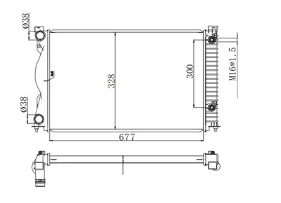 MGA 80590 Su Radyatoru Brazıng-Yag Sogutuculu Otm Audı A6 05-08 Blb-Bre 4F0121251AE 4F0121251R RA0010400 60237A 735026 58234 102129A 8MK376732511 AI2234 102129