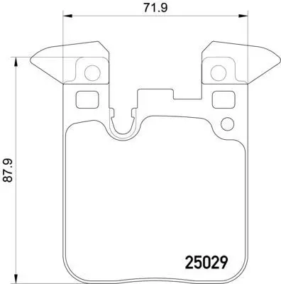 MGA 55776 Fren Balatası Arka-Bmw   1 Serısı F20-F21-F22-F23-2010/2019 Bmw   3 Serısı F30 2012/2018 Bmw   4 Serısı 2013//               363700406095 B1G12013722 34212284989 PAD1943 12616 BPA153900 C2B030ABE T2423 8DB355026671 RA11080