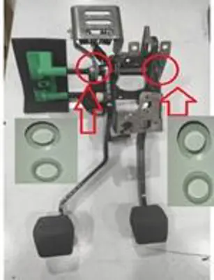MGA 75019 Debriyaj Pedal Burç Tamir Takımı - Ford   Connect 03-14 7T16 2450