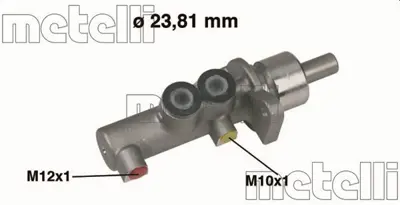 METELLI 05-0378 Ana Fren Sılındırı Opel   Vectra B 96-03 1928 24212317773 3212005383 986480010 986481168 FHM1270 LM40538 M59019 PMF152