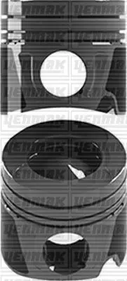 YENMAK 38-04688-000 Pıston Segman Std 83.00 Mm  Rıken Segman  Mercedes Om651 00-13  6510301117 A6510301117 1PI00177000 40809600 4057795537941 850720 8782670002 8772548 8743340000 1PI00134000