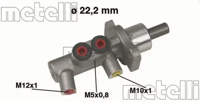 METELLI 05-0383 Fren Ana Merkezı Bmw E46 98-01 34311165582 41092 PF284 PMH688 50383 4006688 202383 33012800 6212323 MC3054