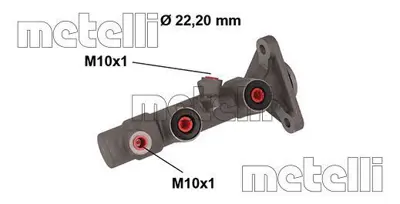 METELLI 05-0859 Ana Merkez Toyota 47201-12820
