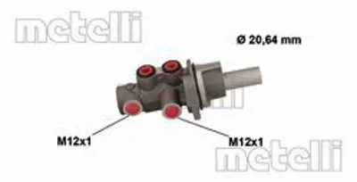 METELLI 05-0887 Ana Merkez  Ford PF1001 8V512140DA 204788355 204123789 6109 LM80567 H20916671 MCY415 202887 P30645