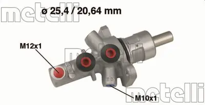 METELLI 05-0561 Fren Ana Merkezı Bmw E38-E39 1998-2003 34 31 1 165 543