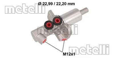 METELLI 05-0547 Fren Ana Merkez Bmw E60/61/63/64 F-01/10 34 31 6 761 079