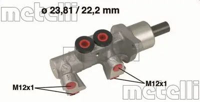 METELLI 05-0564 Ana Merkez Bmw 3 Serı E46 34 31 6 752 540